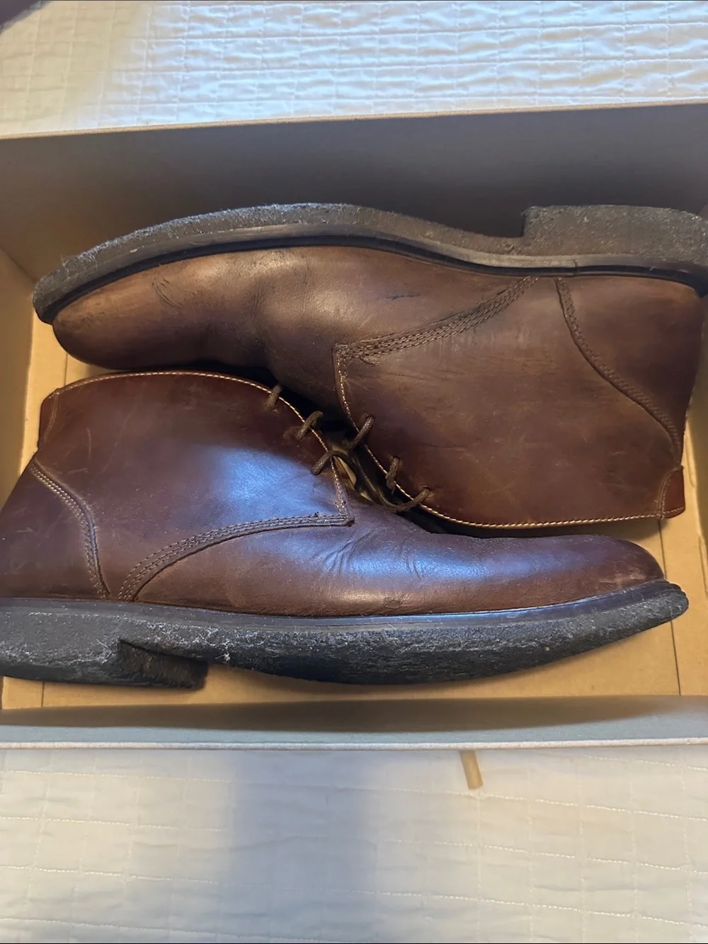Johnston & Murphy classic chukka